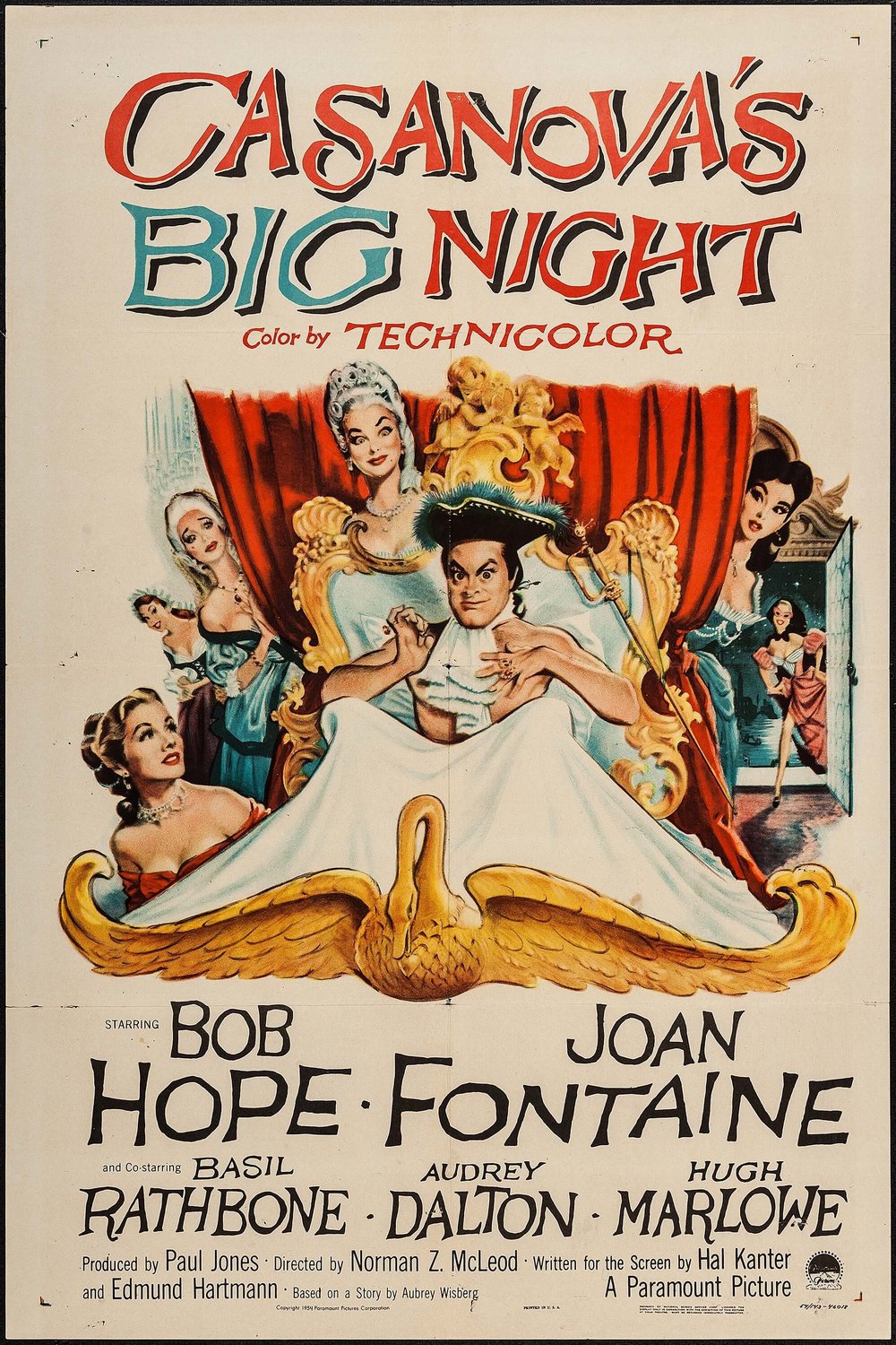 L'affiche du film Casanova's Big Night