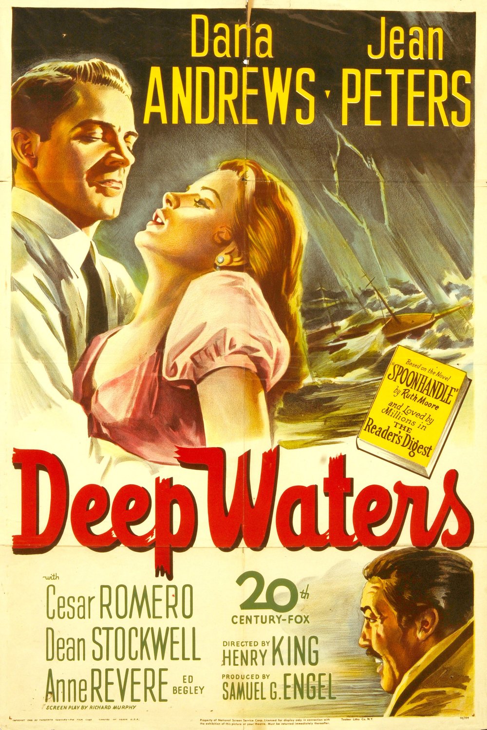 L'affiche du film Deep Waters