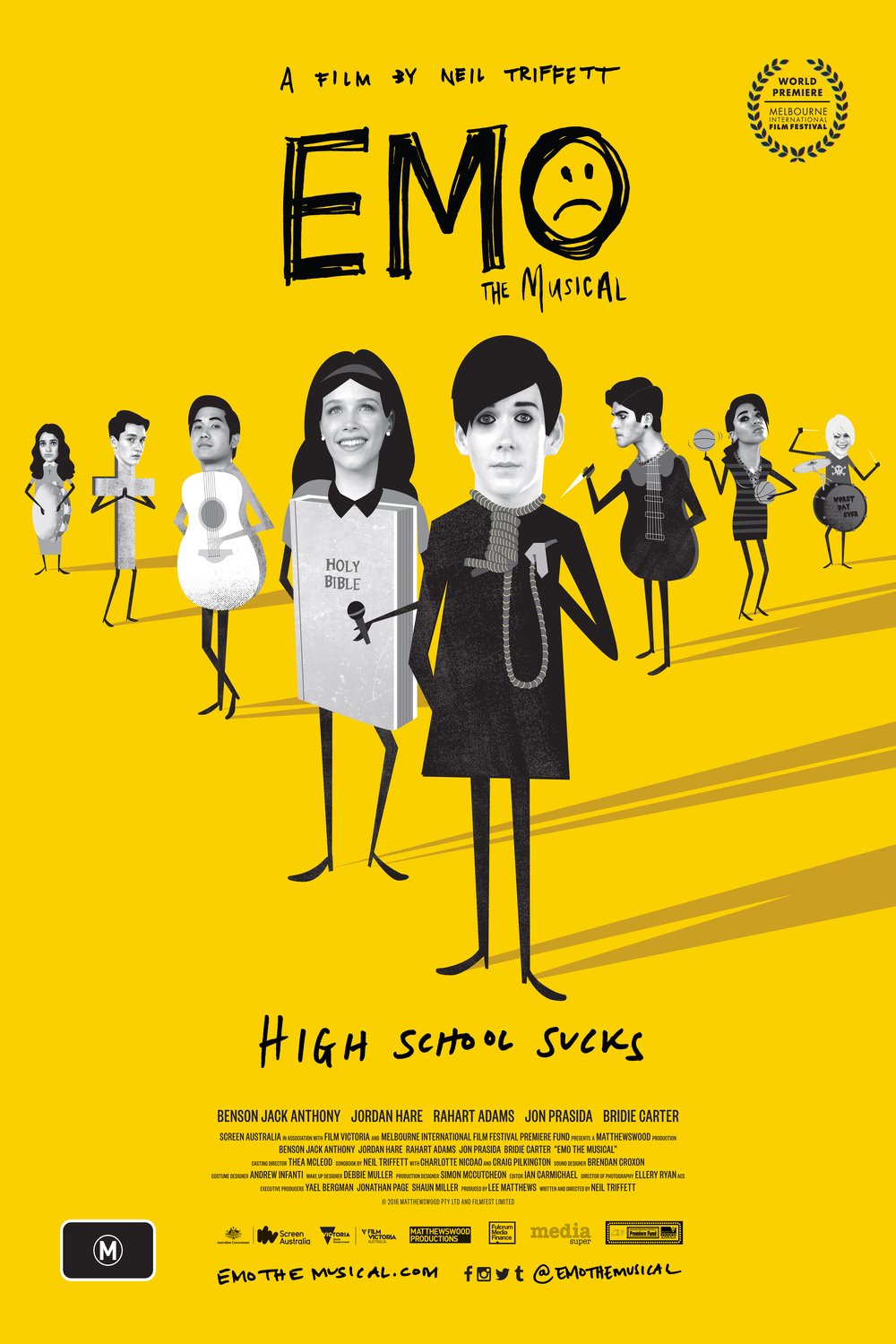L'affiche du film Emo the Musical