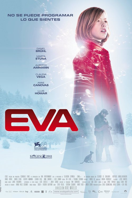 L'affiche originale du film Eva en espagnol