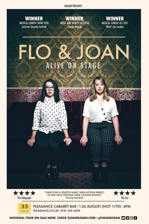 L'affiche du film Flo and Joan: Alive on Stage