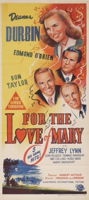 L'affiche du film For the Love of Mary