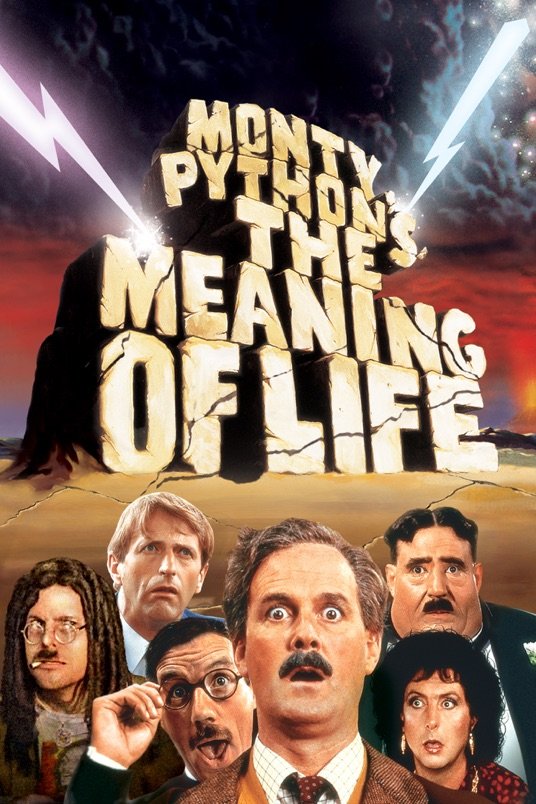 L'affiche du film Monty Python's the Meaning of Life