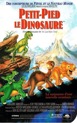 L'affiche du film Petit-Pied, le dinosaure