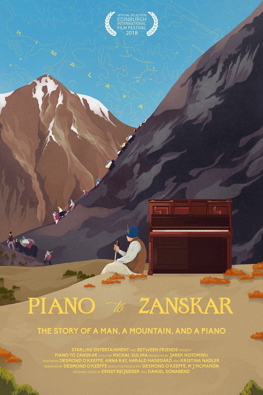 L'affiche du film Piano to Zanskar