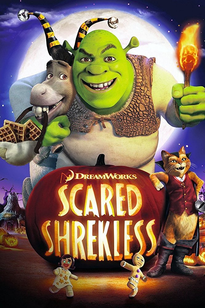 L'affiche du film Scared Shrekless