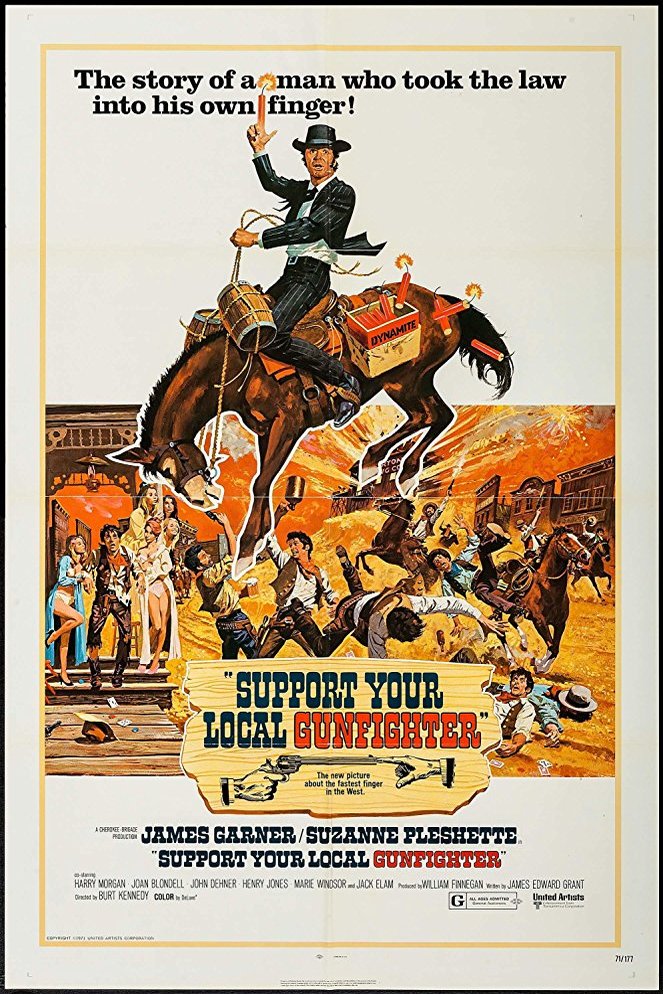 L'affiche du film Support Your Local Gunfighter