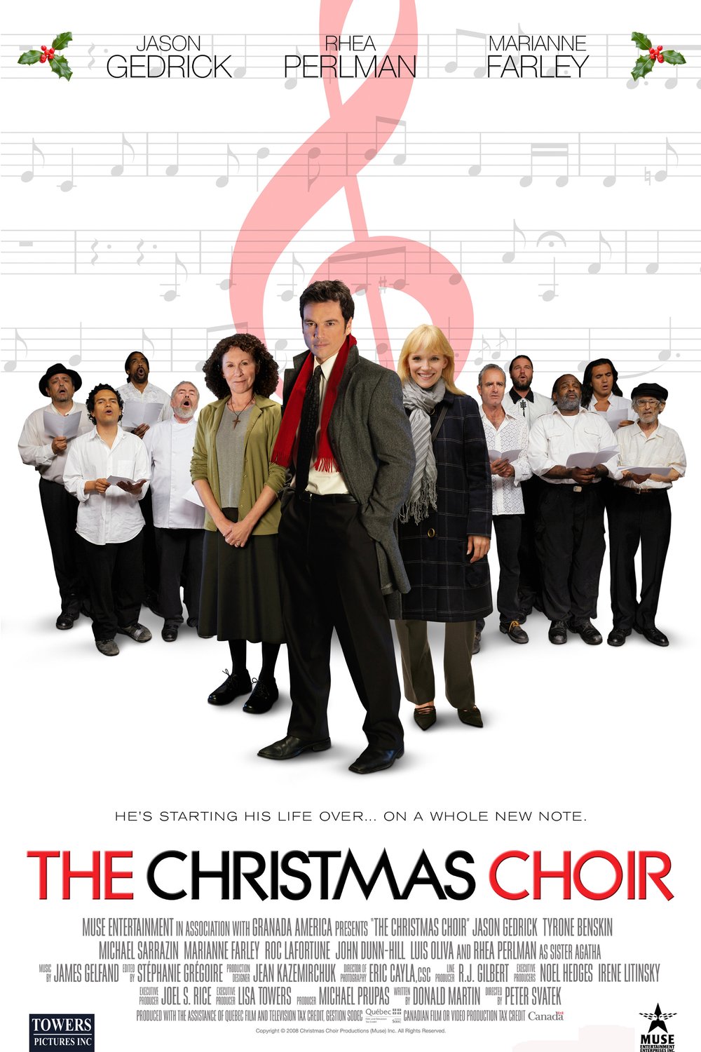 L'affiche du film The Christmas Choir