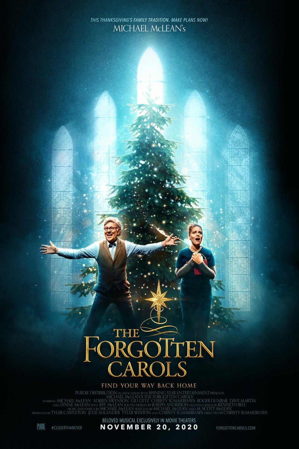 L'affiche du film The Forgotten Carols