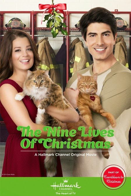 L'affiche du film The Nine Lives of Christmas