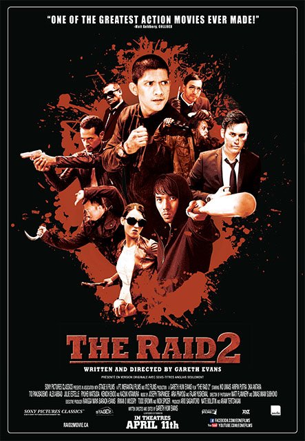 L'affiche du film The Raid 2