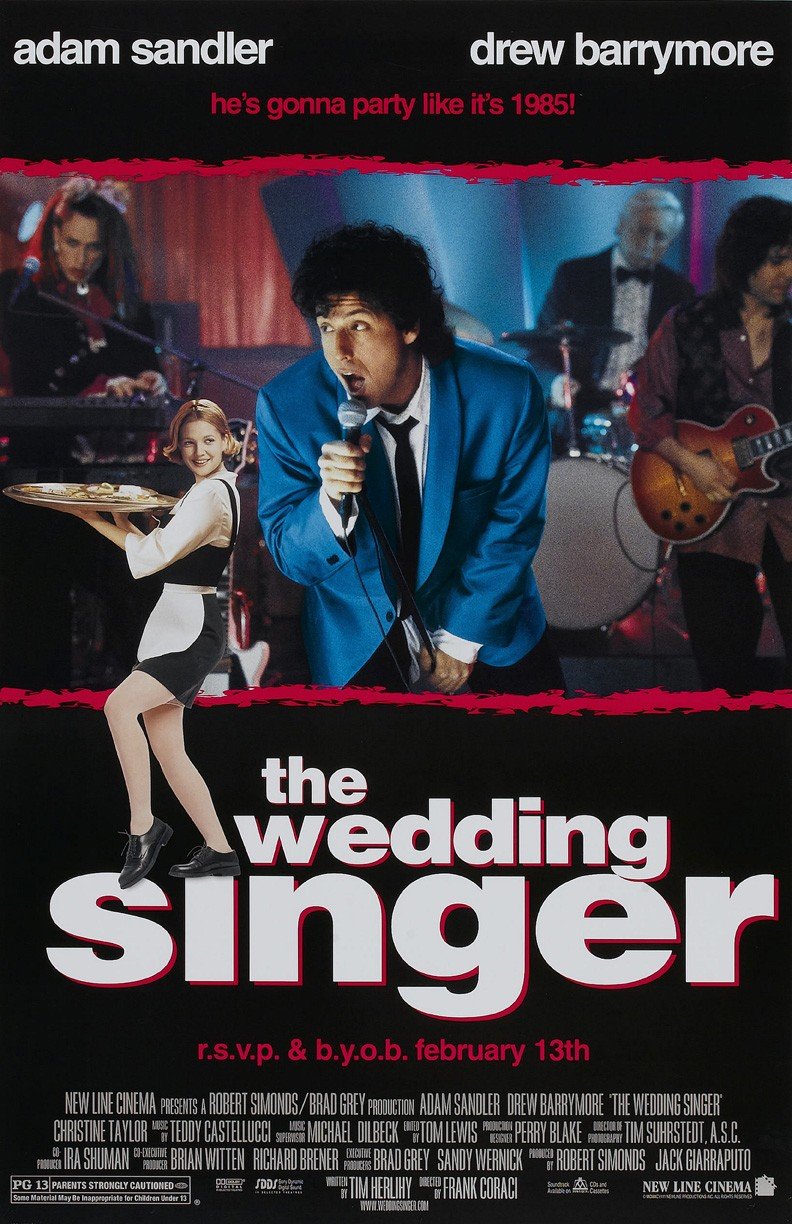 L'affiche du film The Wedding Singer