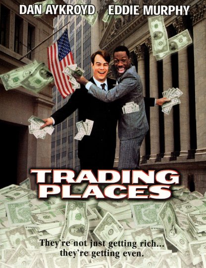 L'affiche du film Trading Places