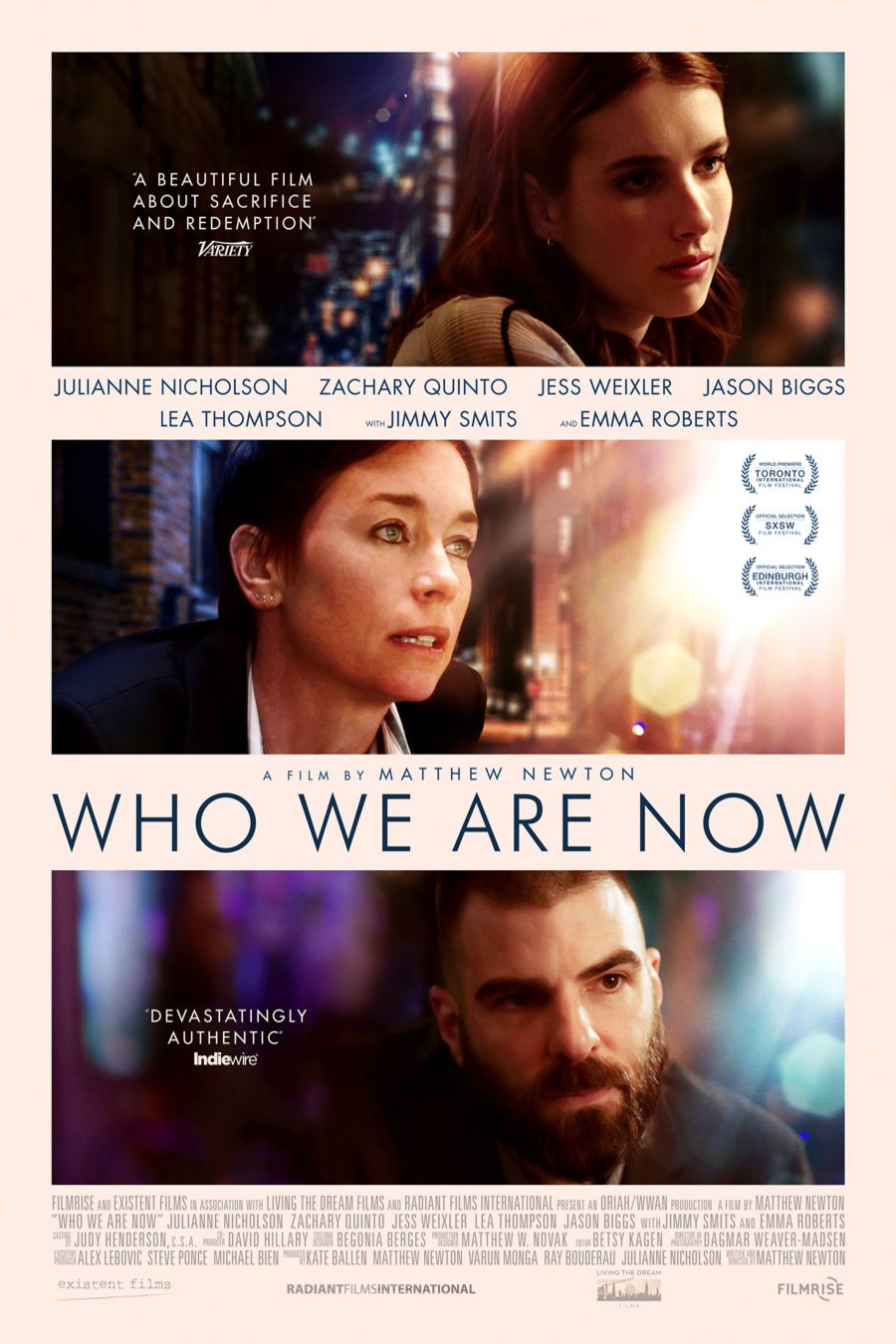 L'affiche du film Who We Are Now