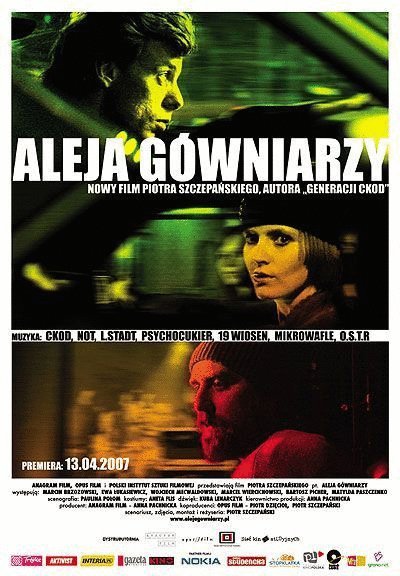 L'affiche originale du film Aleja gówniarzy en polonais