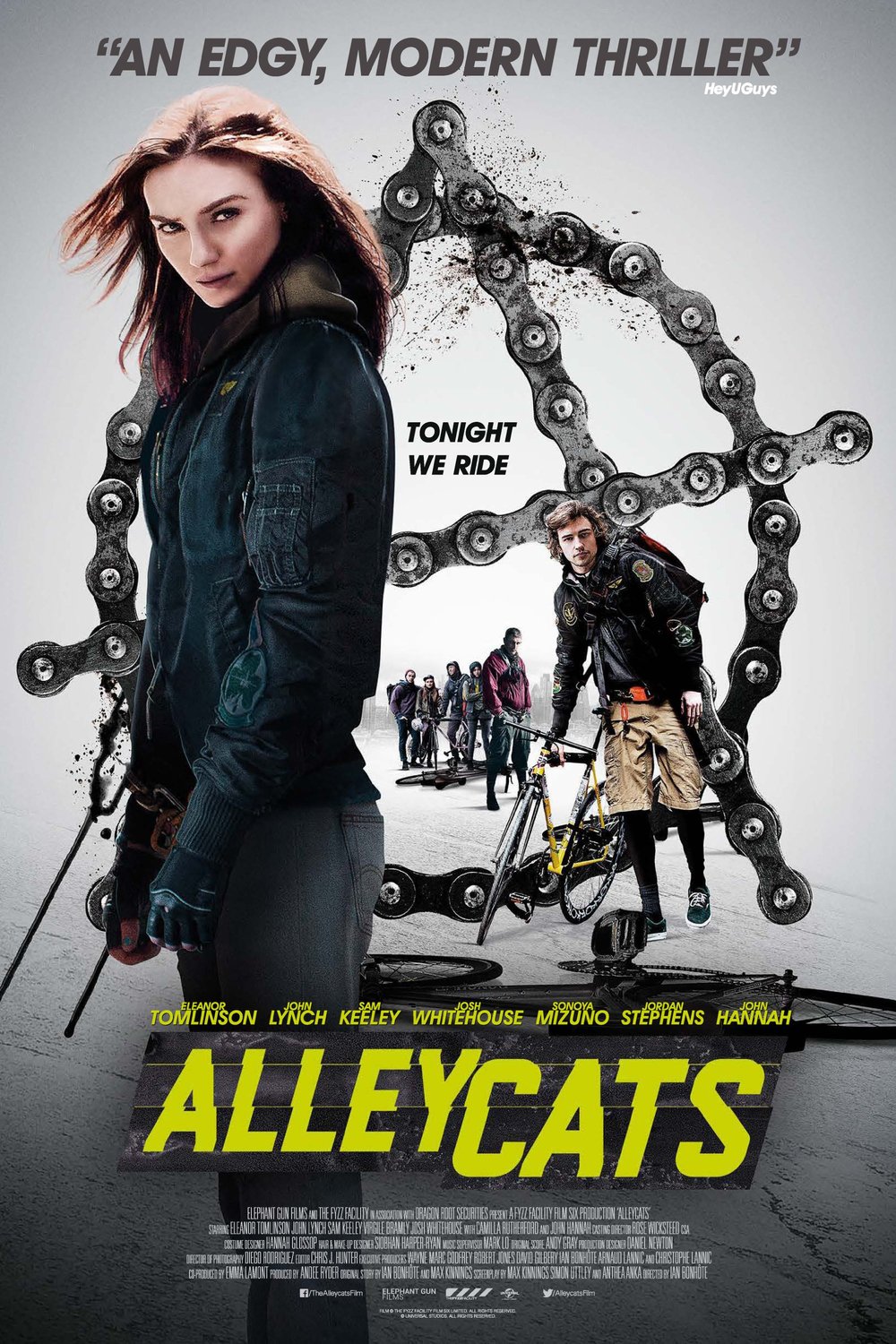 L'affiche du film Alleycats