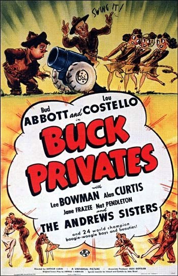 L'affiche du film Buck Privates