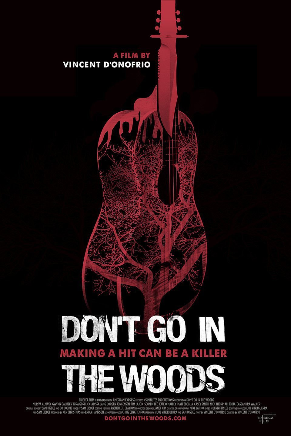 L'affiche du film Don't Go in the Woods