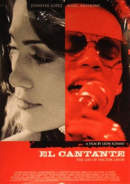L'affiche originale du film El Cantante en anglais