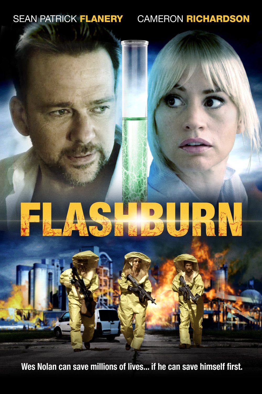 L'affiche du film Flashburn