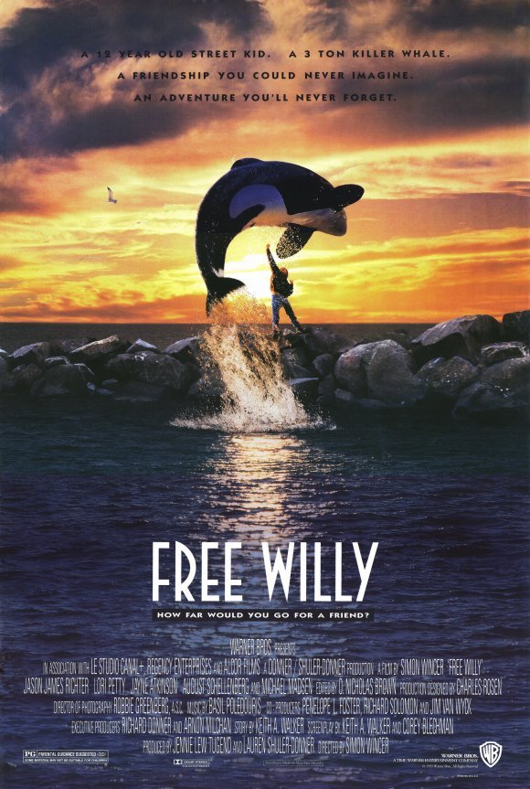 L'affiche du film Free Willy