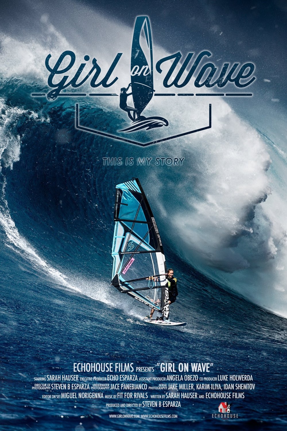 L'affiche du film Girl on Wave