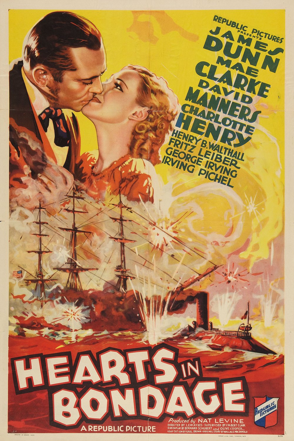 L'affiche du film Hearts in Bondage