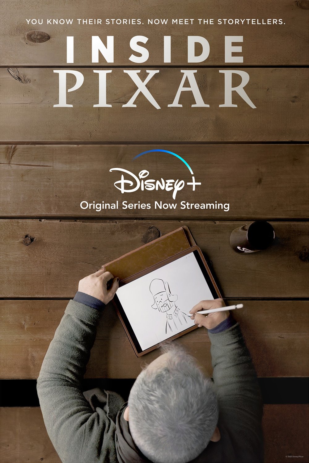 L'affiche du film Les coulisses de Pixar