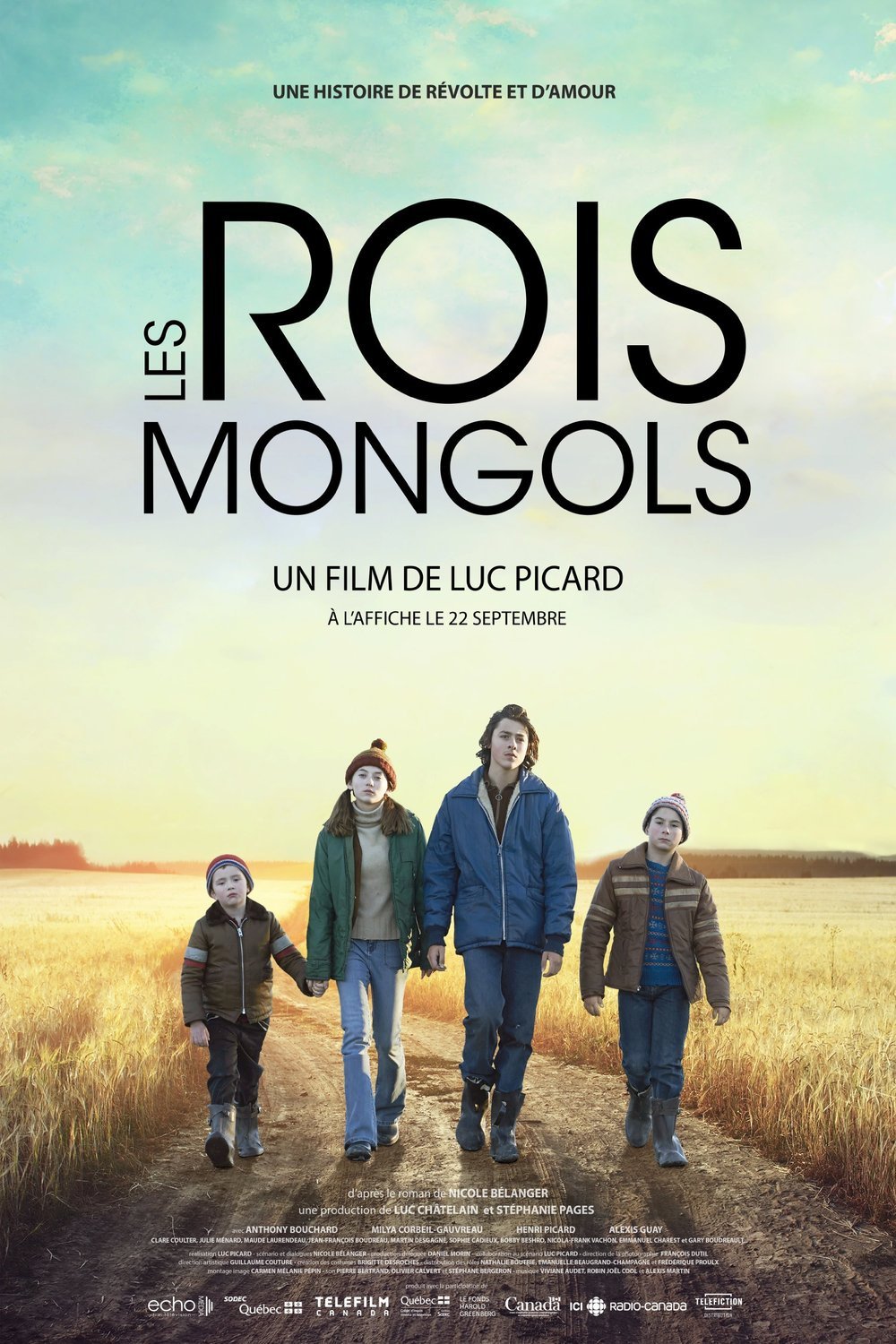 L'affiche du film Les Rois Mongols