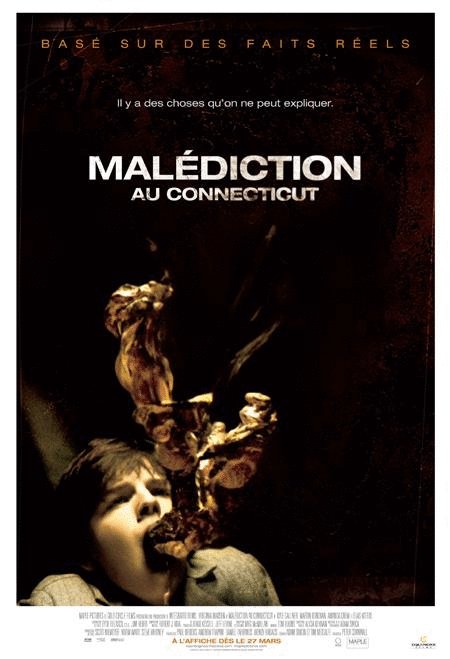 L'affiche du film Malédiction au Connecticut