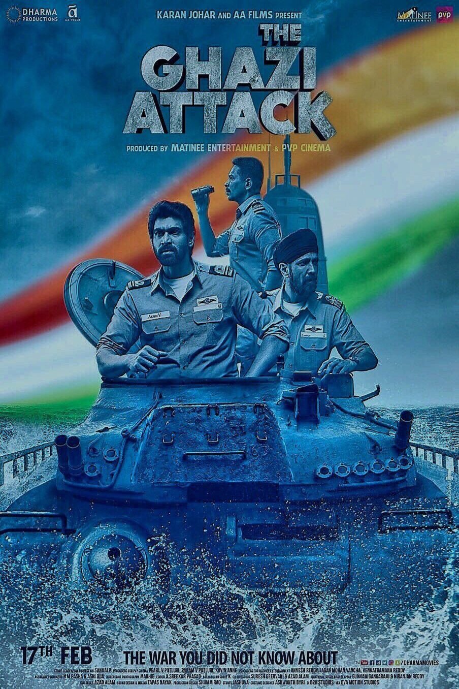 L'affiche du film Ghazi - Telugu
