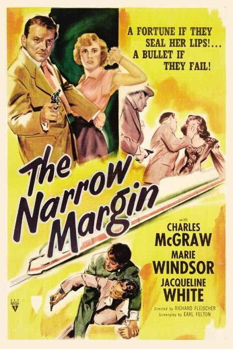 L'affiche du film The Narrow Margin