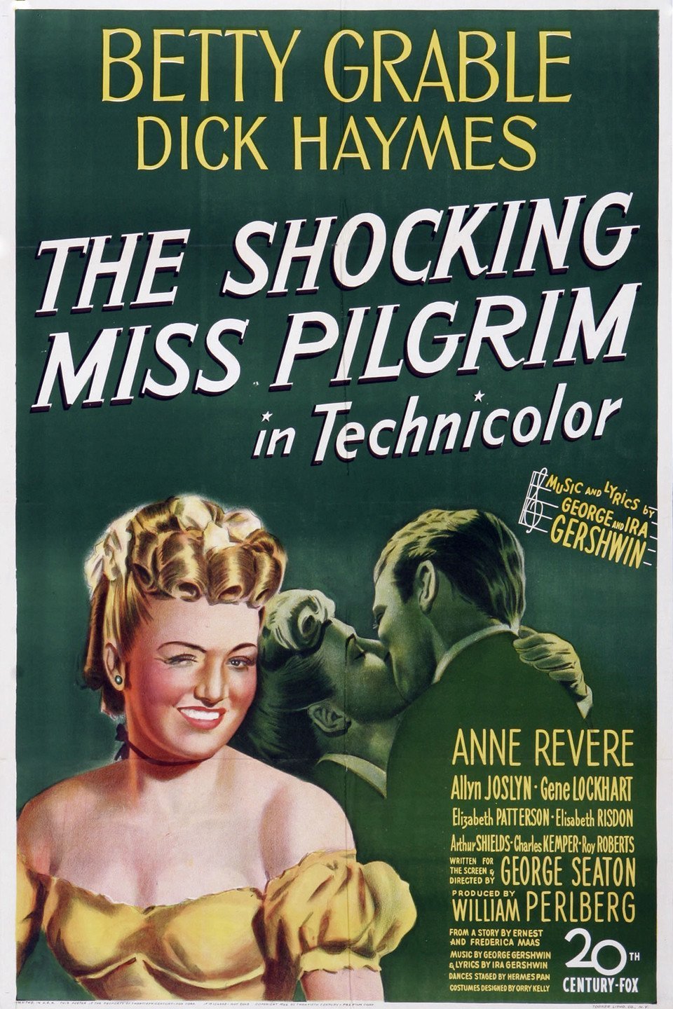 L'affiche du film The Shocking Miss Pilgrim