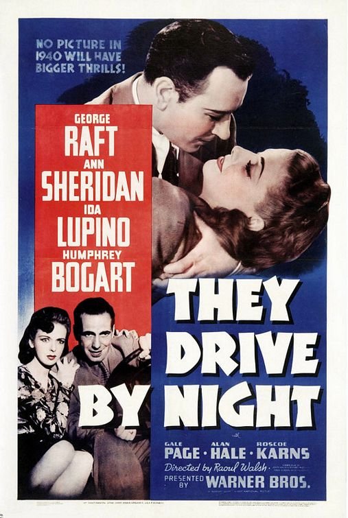 Poster of the movie They Drive by Night