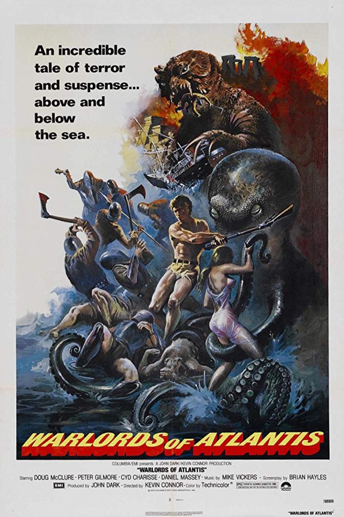 L'affiche du film Warlords of Atlantis