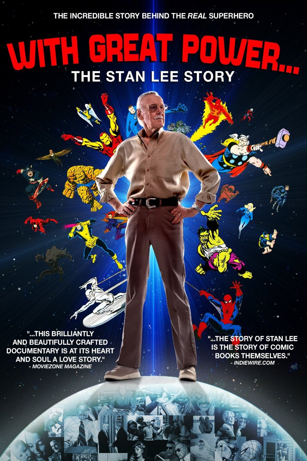 L'affiche du film With Great Power: The Stan Lee Story
