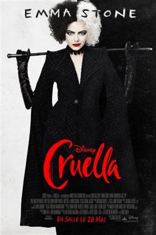 L'affiche du film Cruella v.f.