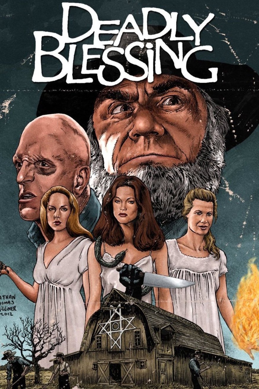 L'affiche du film Deadly Blessing