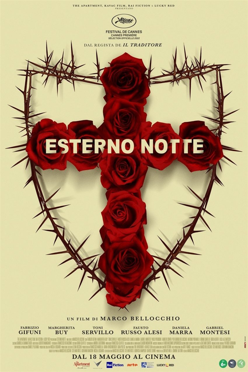 Italian poster of the movie Esterno notte