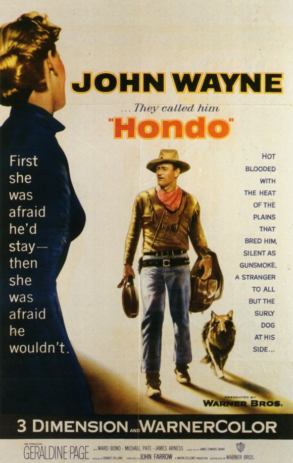 L'affiche du film Hondo