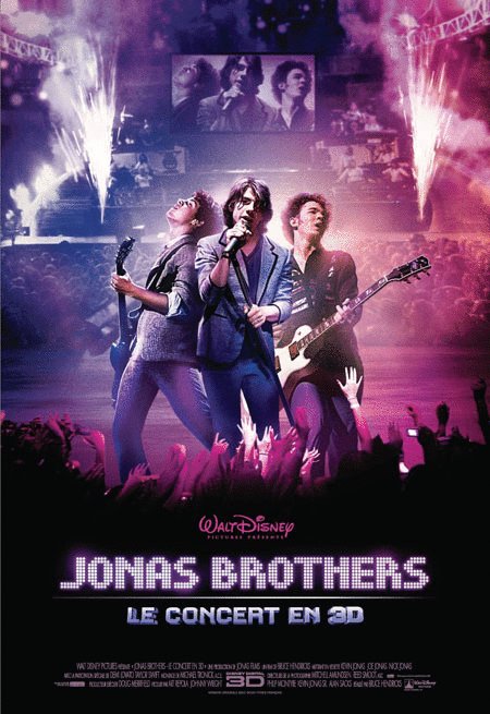 L'affiche du film Jonas Brothers: Le Concert