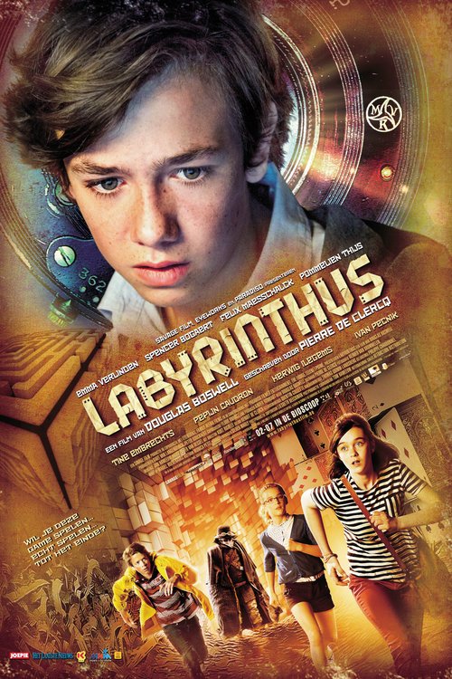 L'affiche originale du film Labyrinthus en Néerlandais