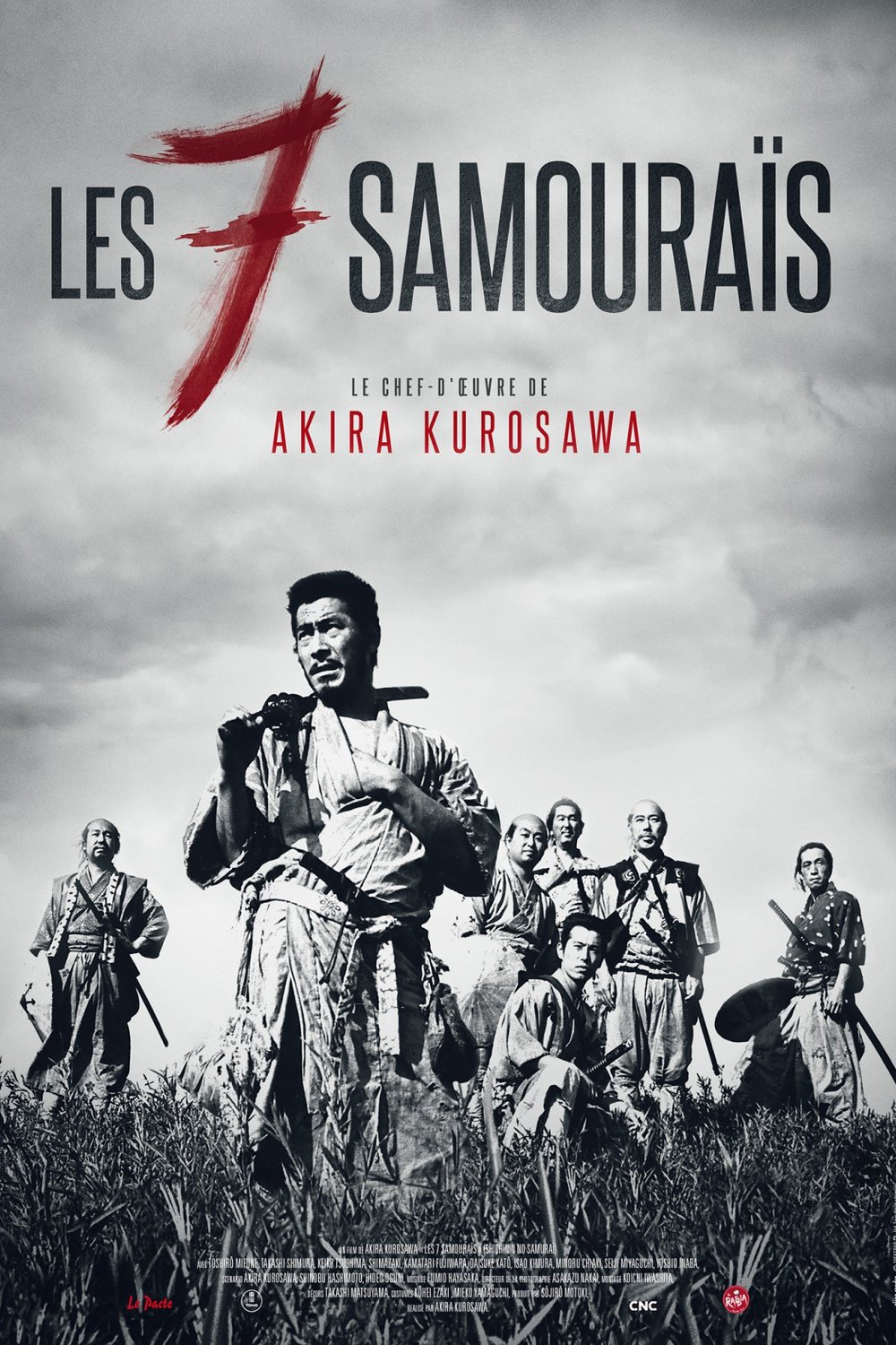 L'affiche du film Shichinin no samurai