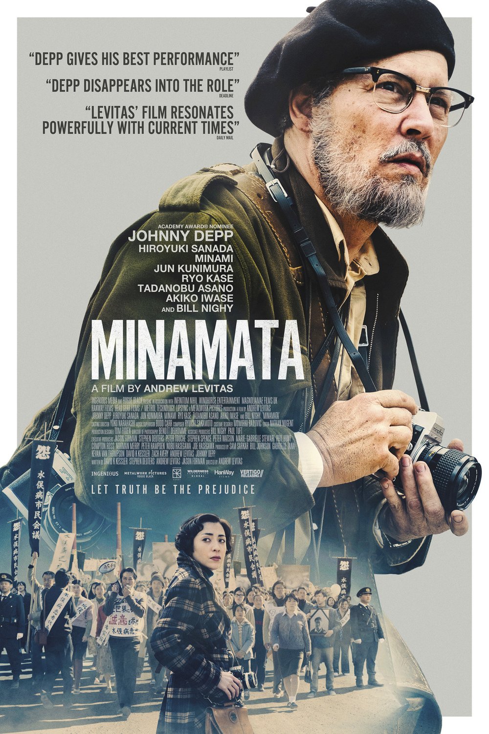 L'affiche du film Minamata