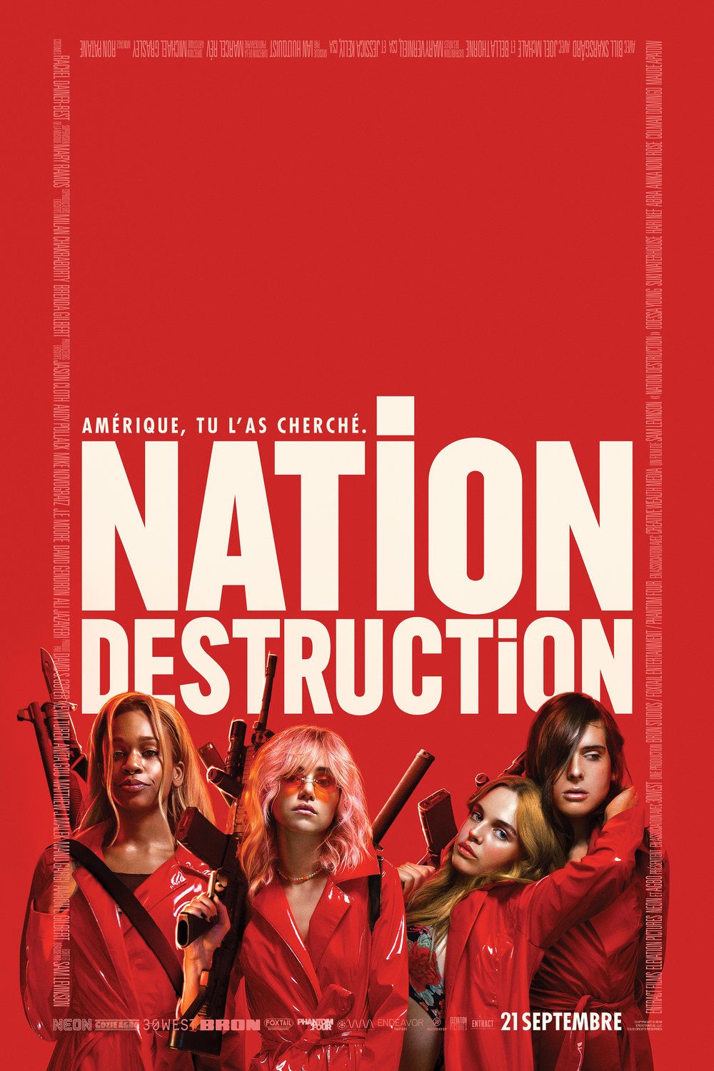 L'affiche du film Nation destruction