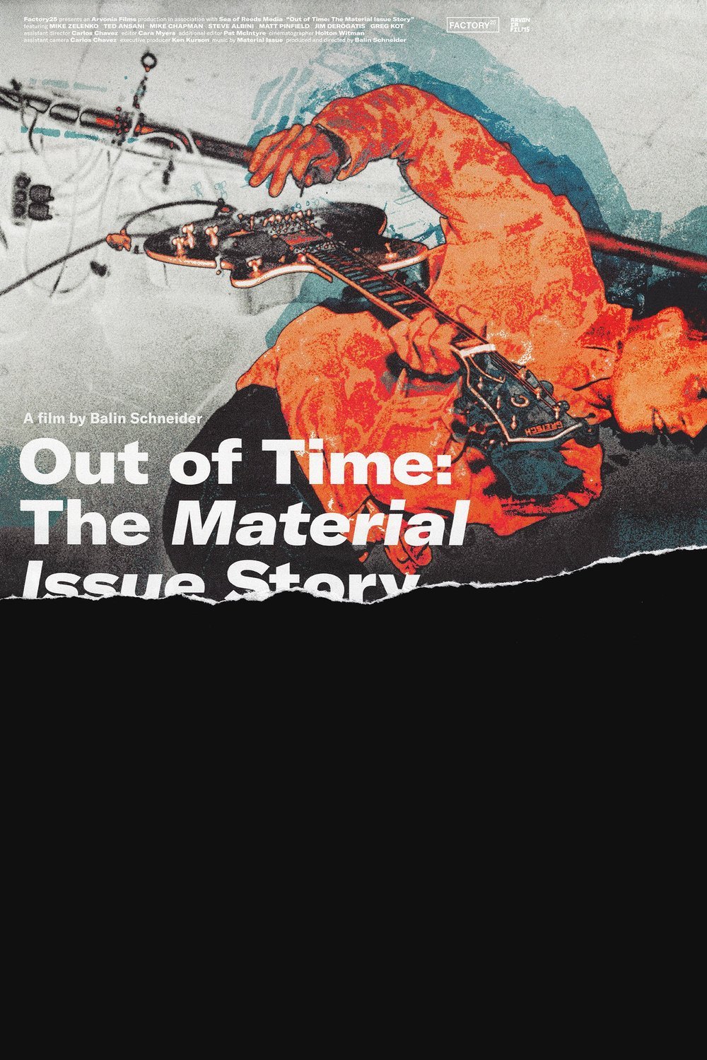 L'affiche du film Out of Time: The Material Issue Story