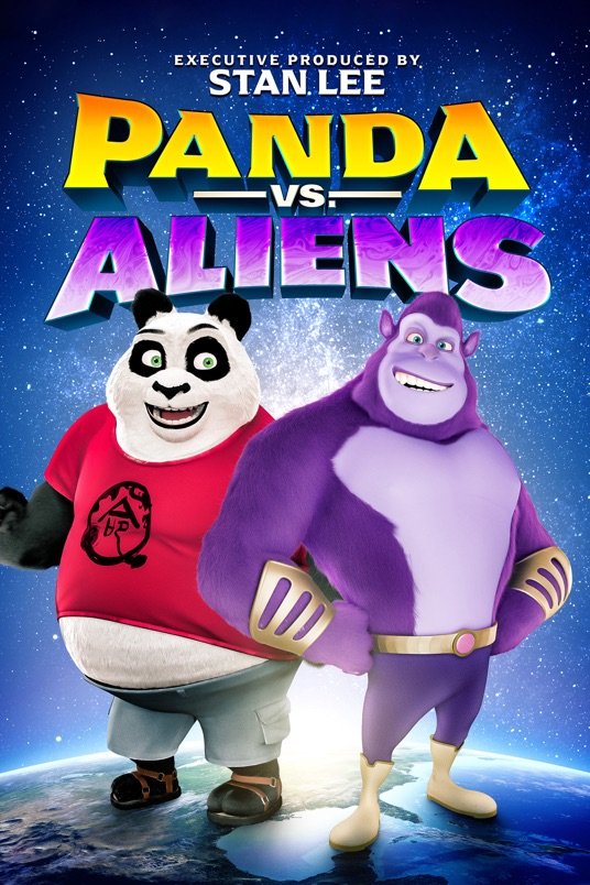 L'affiche du film Panda vs Aliens