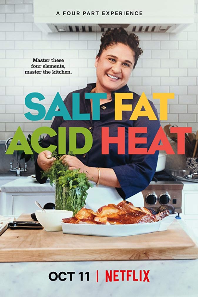 L'affiche du film Salt Fat Acid Heat