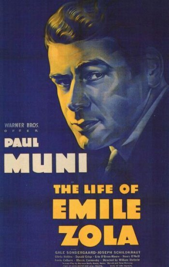 L'affiche du film The Life of Emile Zola
