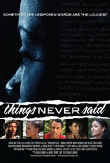 L'affiche du film Things Never Said